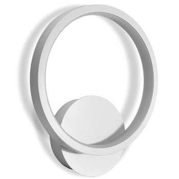 Kinkiet pierścień 397 Domeno LED 14W 4000K ring okrągły mleczny biały
