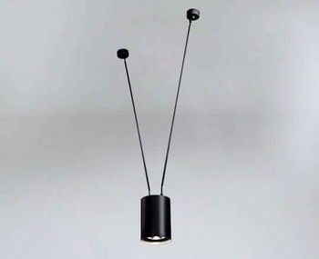 LAMPA wisząca VIWIN 9583 Shilo tuba OPRAWA metalowy zwis czarny
