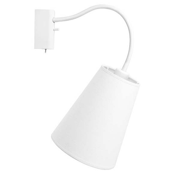 Lampa ścienna regulowana Flex Shade 9764 kinkiet do czytania biały