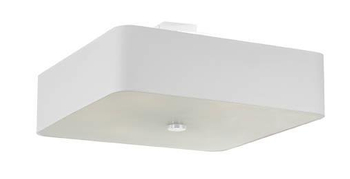 Loftowa LAMPA sufitowa SOL SL825 kwadratowa OPRAWA abażurowy plafon biały