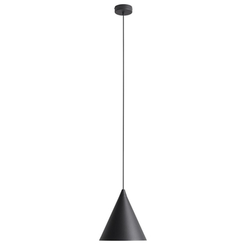 Minimalistyczna lampa wisząca Form 1108G1 Aldex stożek czarny