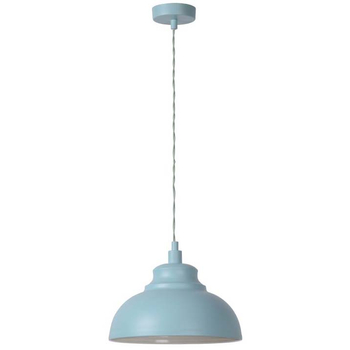 Niebieska lampa wisząca Isla 34400/29/68 metalowa kuchenna loft