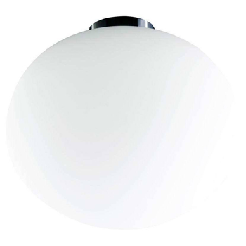 Plafon LAMPA sufitowa Palla 24 Orlicki Design szklana OPRAWA kula ball biała