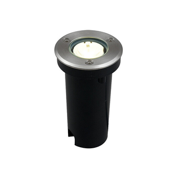 Zewnętrzna lampa gruntowa MON 4454 oczko LED 2W 3000K IP67 srebrne