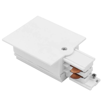 Zasilanie końcowe szynoprzewodu CTLS RECESSED POWER END CAP 8234 Nowodvorski uziemienie lewe do 3-fazowej szyny podtynkowej 230