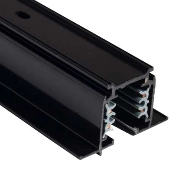 Szynoprzewód sufitowy 1m COMMERCIAL TRACK LIGHTS SYSTEM 8692 Nowodvorski 3-fazowa podtynkowa listwa 230V czarna