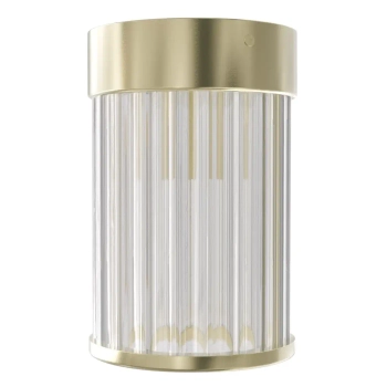 Nowoczesna lampa sufitowa Fiatto PL Old Gold 8 OR86096 szklana złota